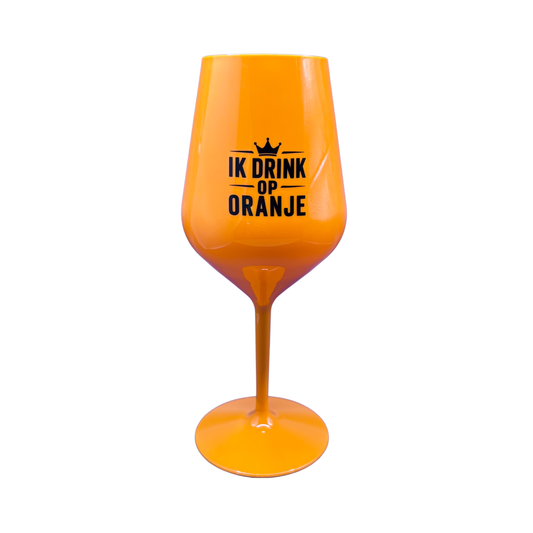 Oranje Wijnglazen