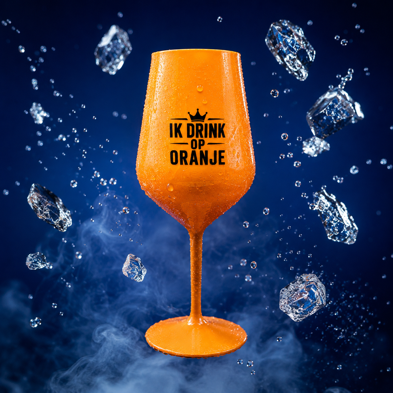 Oranje Wijnglazen