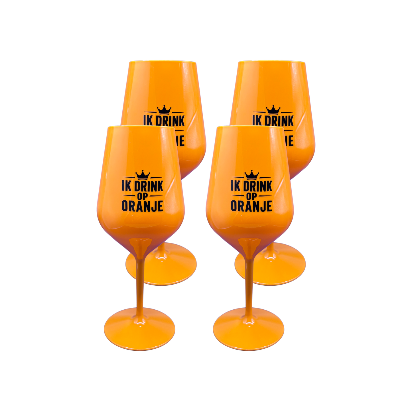 Oranje Wijnglazen